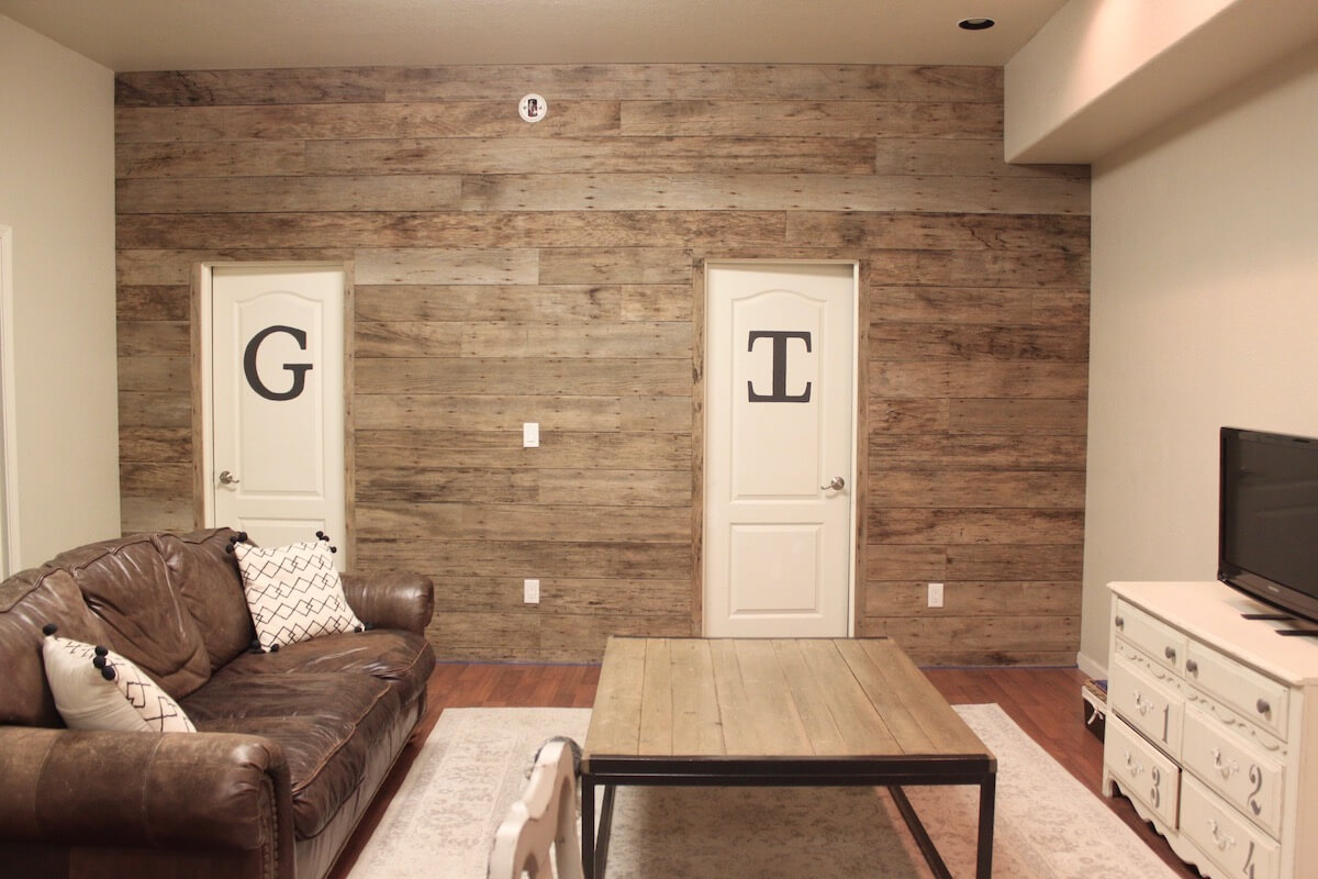 Rustic Plank Wall