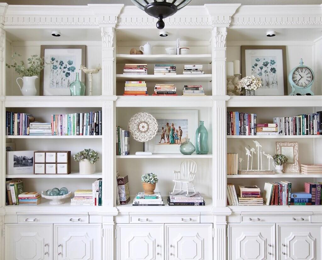 Styled Bookshelves